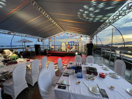 Tổ chức sự kiện tại sân nhà Khải Hương cơ sở 2